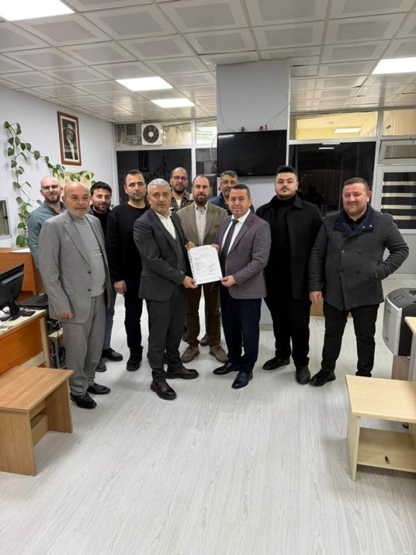 Resul Coşkun, düzenlenen törenle mazbatasını alarak resmen görevine başladı.