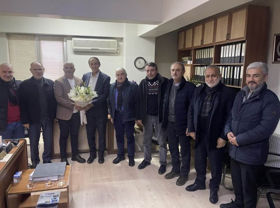 Resul Çoşkun'a hayırlı olsun ziyaretleri devam ediyor.