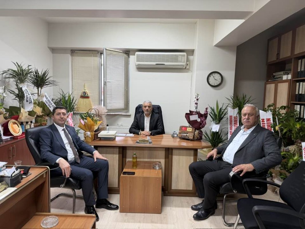 Esnaf Oda Başkanlarından Resul Coşkun’a Hayırlı Olsun Ziyareti