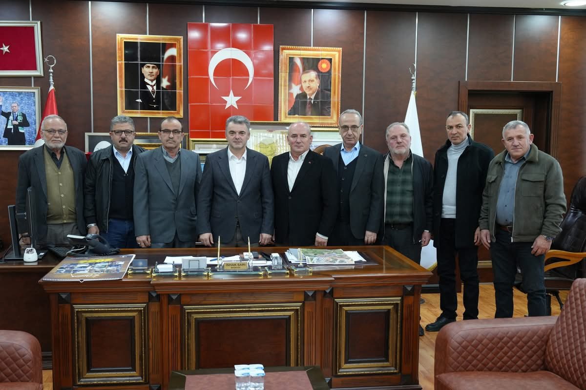 Karasu Şoförler Odası’ndan Başkan Sarı’ya Ziyaret
