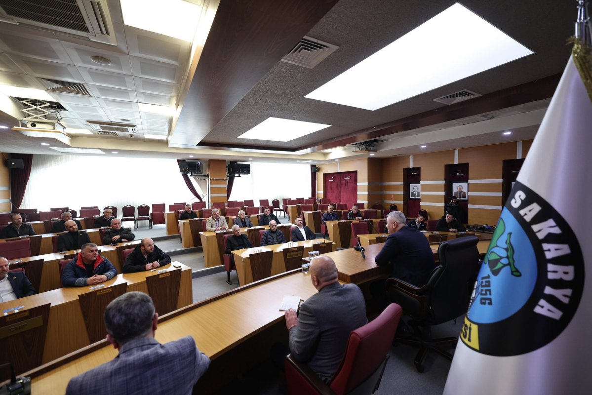 Serdivan’da Muhtarlarla İstişare Toplantısı