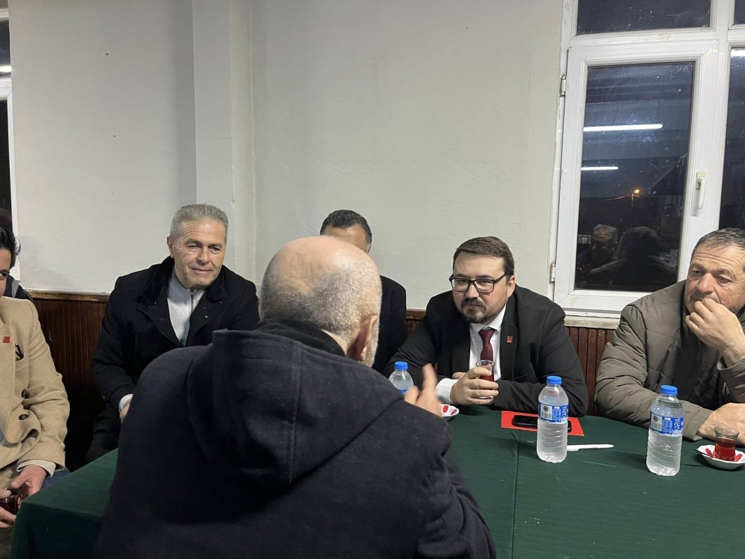 CHP’li Özkan İlyaslar’da Vatandaşlarla Buluştu