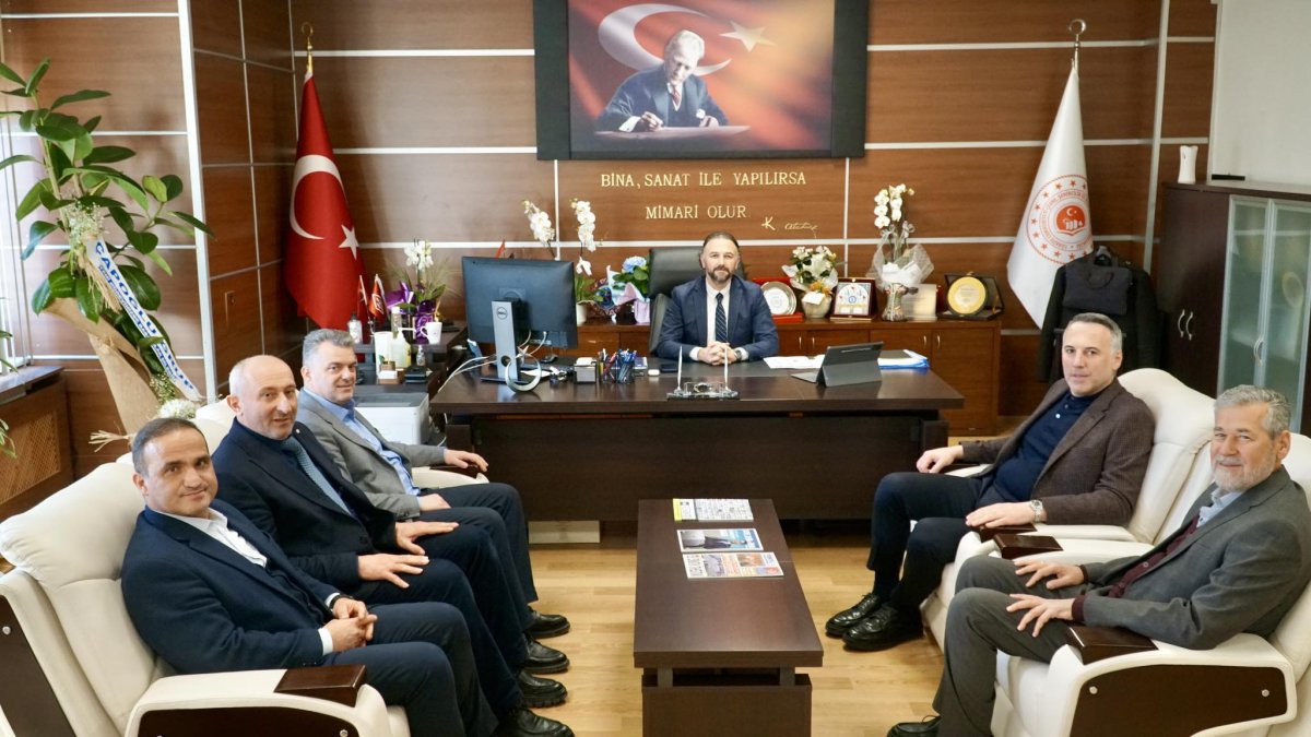 Ak Parti İl Başkanı Tever’den İl Müdürüne Ziyaret