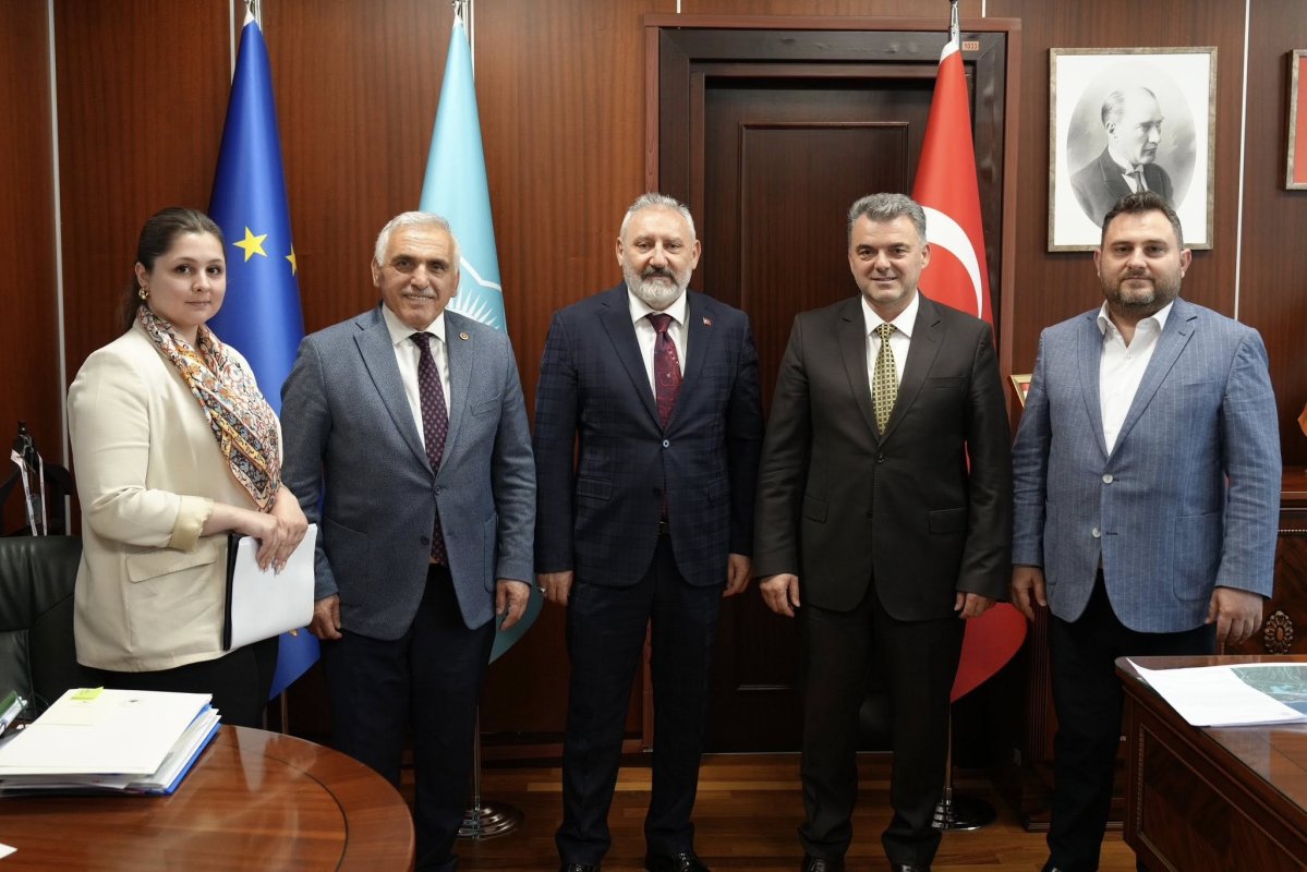Başkan İshak Sarı’dan Ankara’da İmar Planı Mesaisi