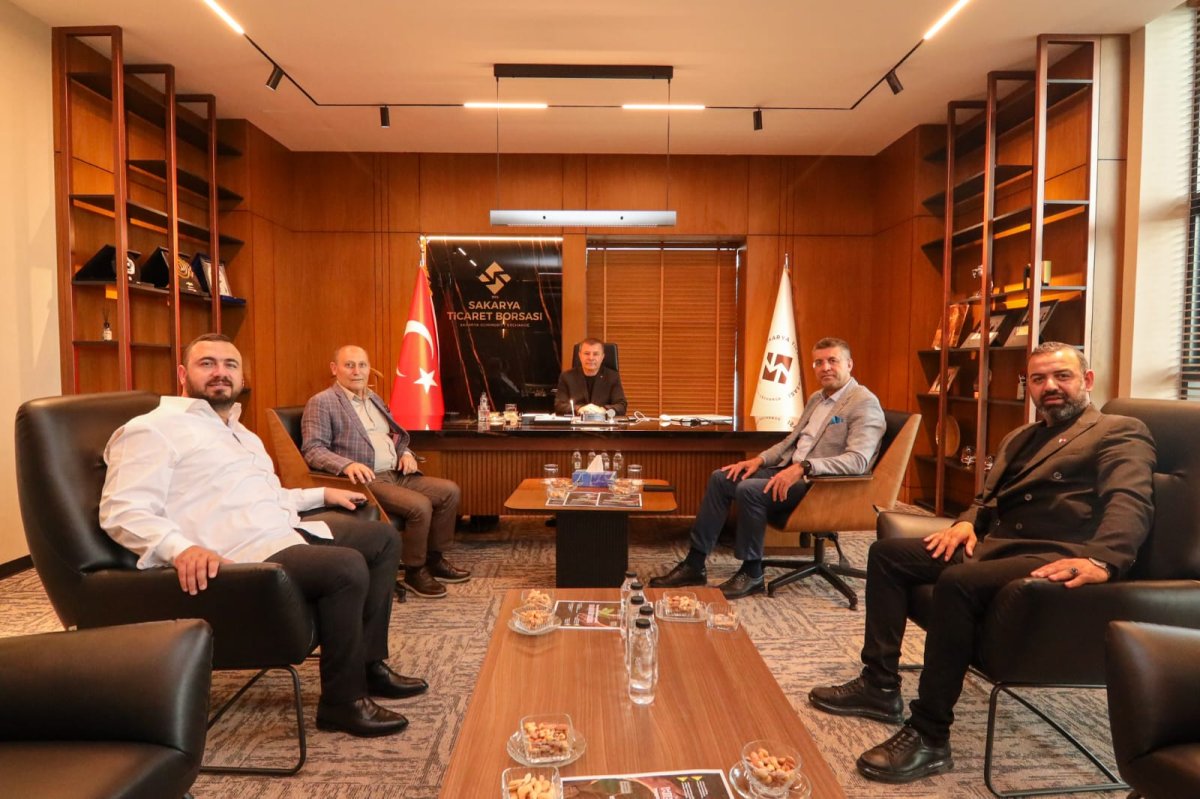 Sakarya Bakkallar Esnaf Odası’ndan Ticaret Borsası’na Hayırlı Olsun Ziyareti