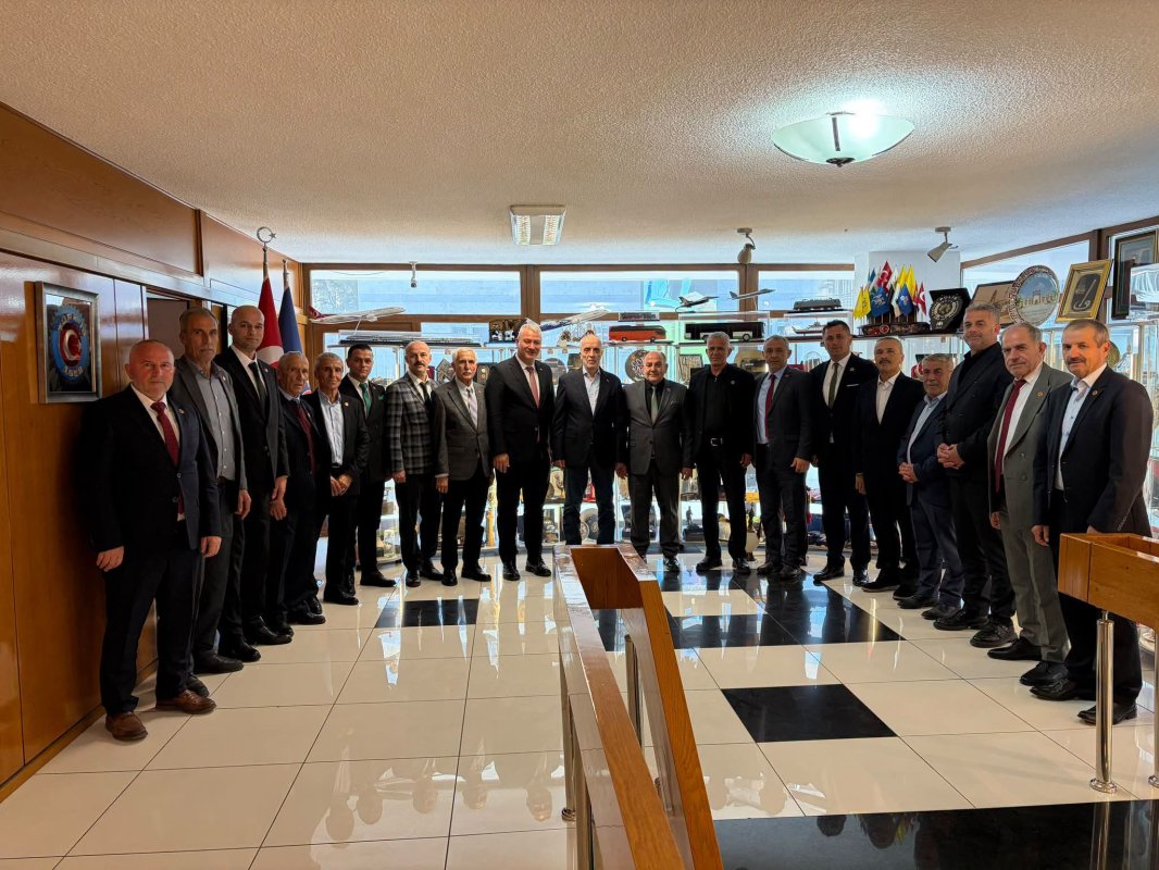 Osman Çelik ve Muhtarlardan Ergün Atalay’a Ziyaret